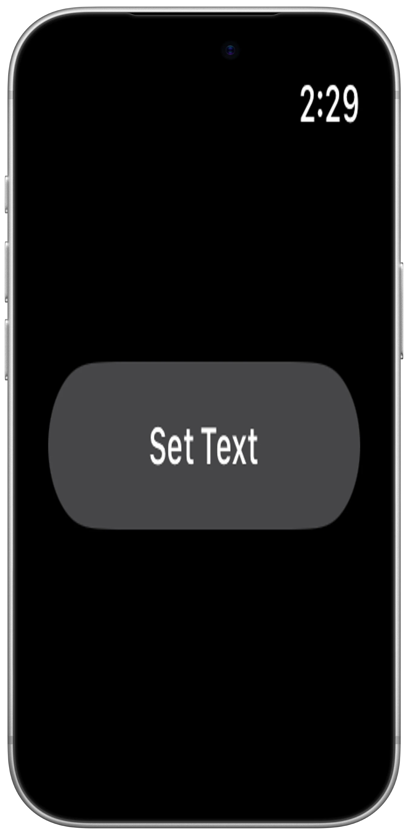 TextFieldLink - iOS on iPhone - Portrait - Flat Design - Light Mode - Preview