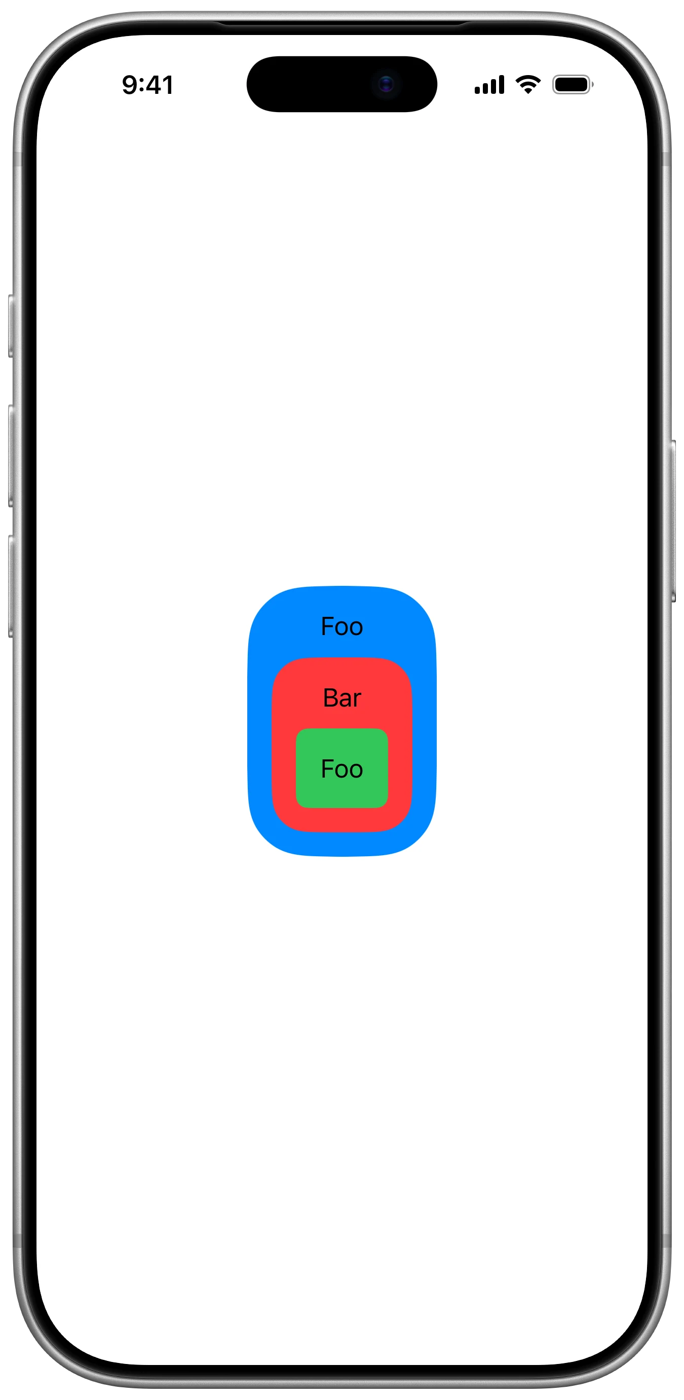 ContainerRelativeShape - iOS on iPhone - Portrait - Liquid Glass - Light Mode - Preview