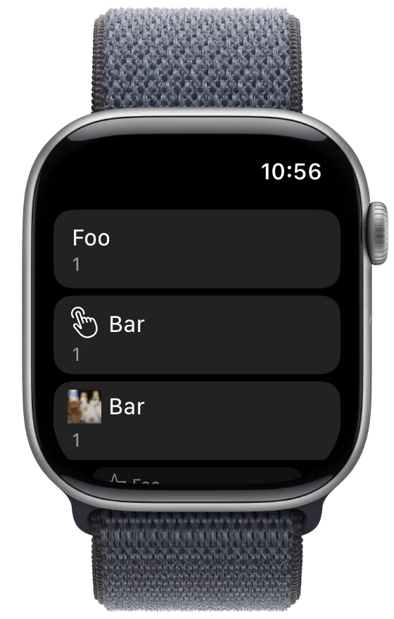 Picker - watchOS - Liquid Glass - Light Mode - Preview