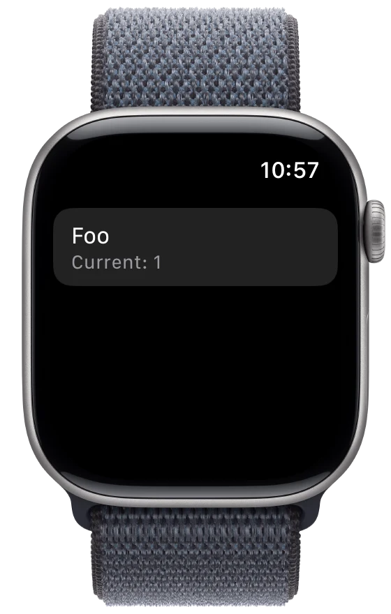 Custom Value Label Picker - watchOS - Liquid Glass - Light Mode - Preview