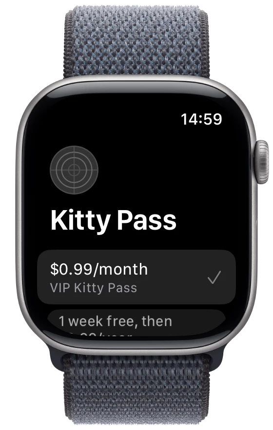 Subscription Store View - watchOS - Liquid Glass - Light Mode - Preview